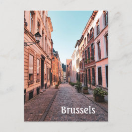Brüssel Belgien Altstadt Foto Postcard Postkarte