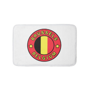 Brüssel Belgien Badematte