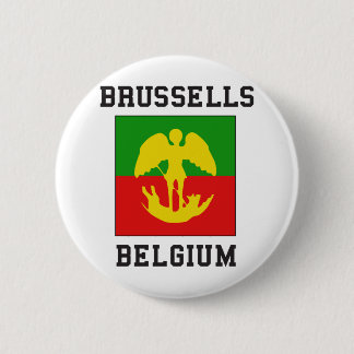 Brüssel Belgien Button