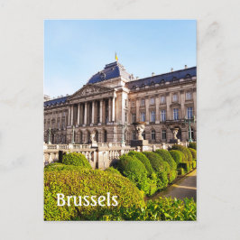 Brüssel Belgien Königliches Foto Postkarte