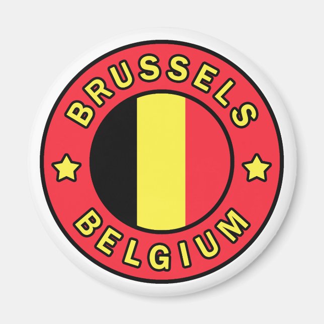 Brüssel Belgien Magnet (Vorne)
