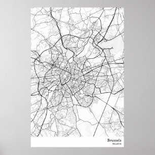 Brüssel Belgien Poster Print