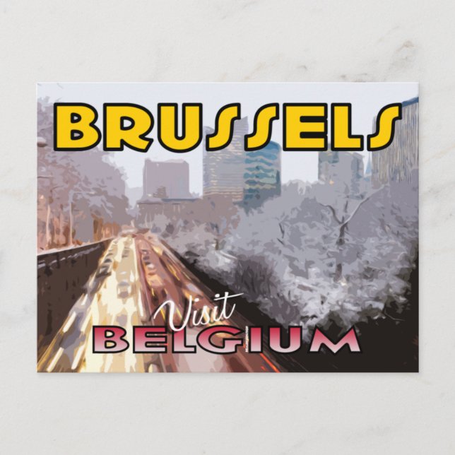 Brüssel, Belgien Postkarte (Vorderseite)