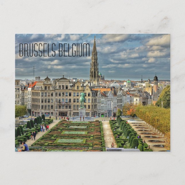 Brüssel, Belgien Postkarte (Vorderseite)