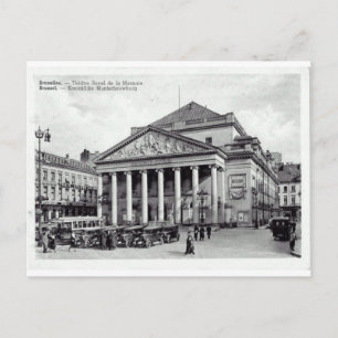 Brüssel, Belgien Theater Royal Postkarte