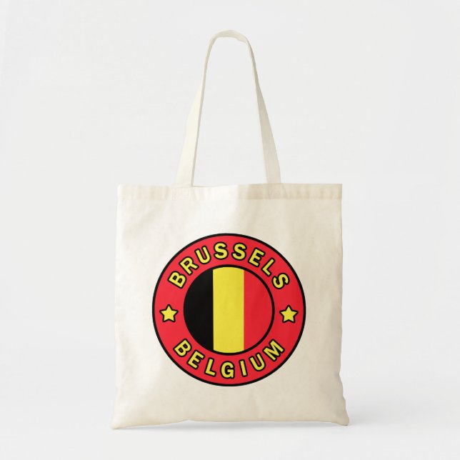 Brüssel Belgien Tragetasche (Vorne)