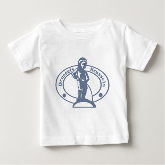 Brüssel-Briefmarke Baby T-shirt