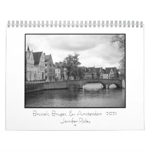 Brüssel, Brügge und Amsterdam - Kalender 2021