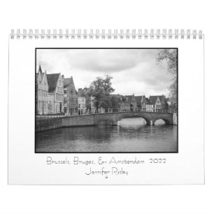 Brüssel, Brügge und Amsterdam - Kalender 2022