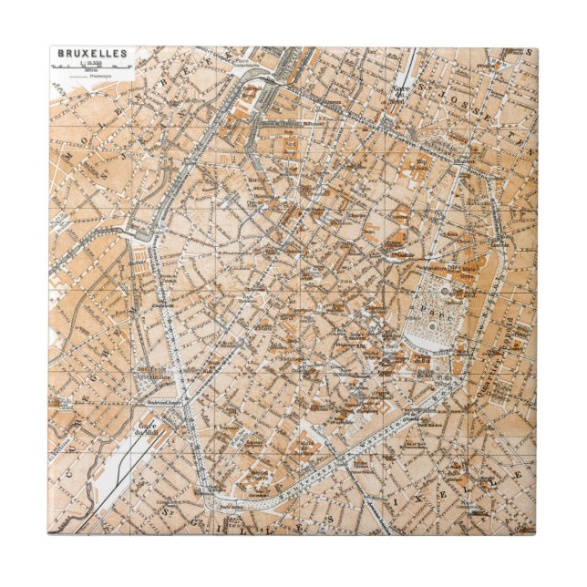 Brüssel Fliese (Vorderseite)