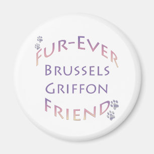 Brüssel Griffon Furever Magnet