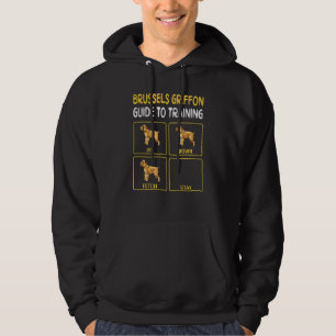 Brüssel Griffon Guide to Training Dog Obedience Hoodie