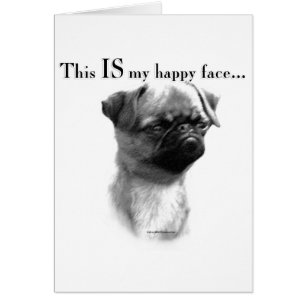 Brüssel Griffon Happy Face