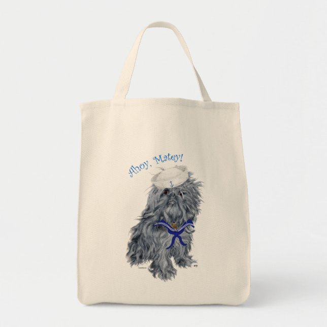 Brüssel Griffon Sailor Tragetasche (Vorne)