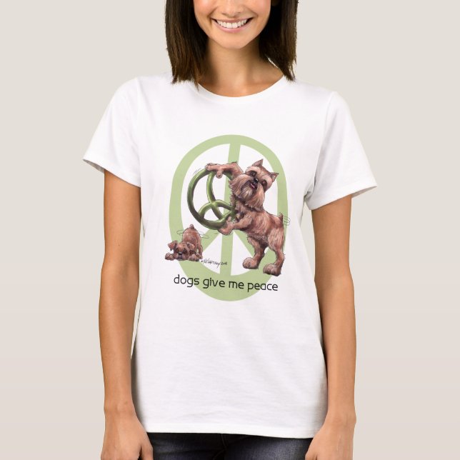 Brüssel Griffon T-Shirt (Vorderseite)