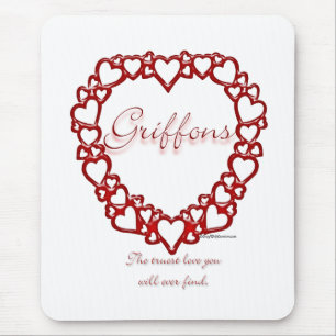 Brüssel Griffon True Love Mousepad