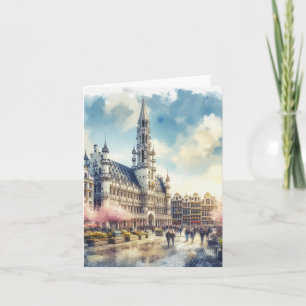 Brüssel Großer Palast von Belgien Karte