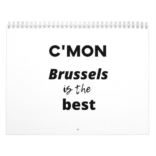 Brüssel ist der beste kalender (Titelbild)
