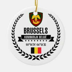 Brüssel Keramik Ornament