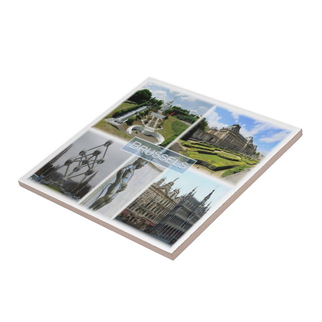 BRÜSSEL, Manneken Pis, Belgien, Fliese (Seite)