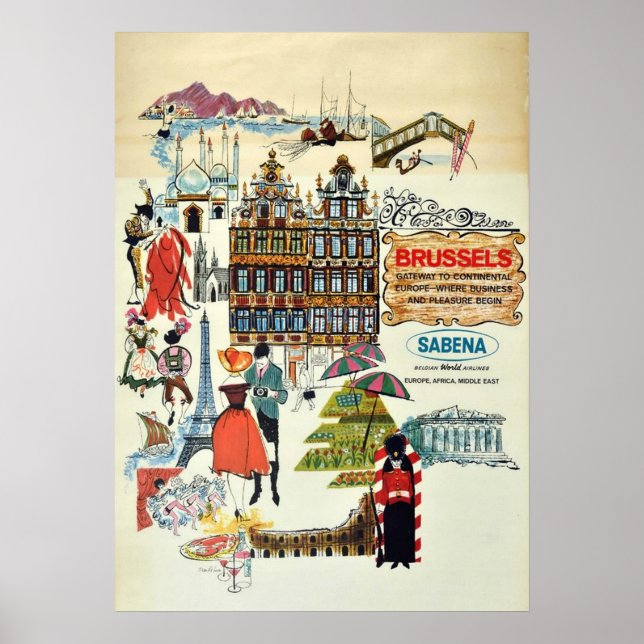 BRÜSSEL POSTER (Vorne)