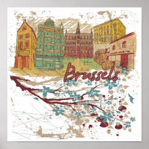 Brüssel Poster
