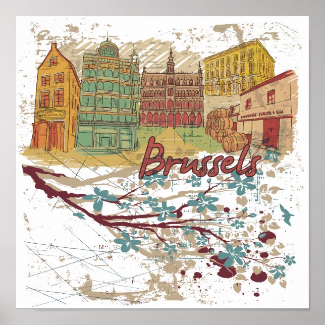 Brüssel Poster (Vorne)