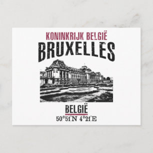 Brüssel Postkarte