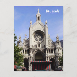 Brüssel Postkarte