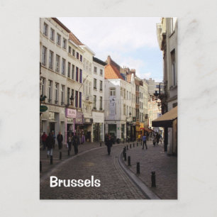 Brüssel Postkarte