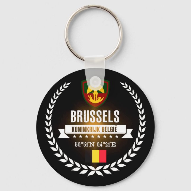 Brüssel Schlüsselanhänger (Vorderseite)