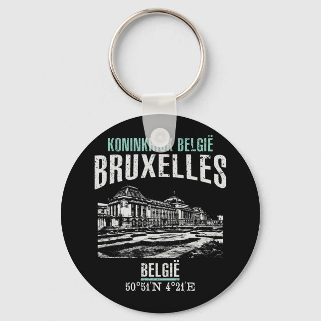 Brüssel Schlüsselanhänger (Vorderseite)