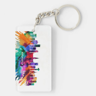 Brüssel Skyline Schlüsselanhänger