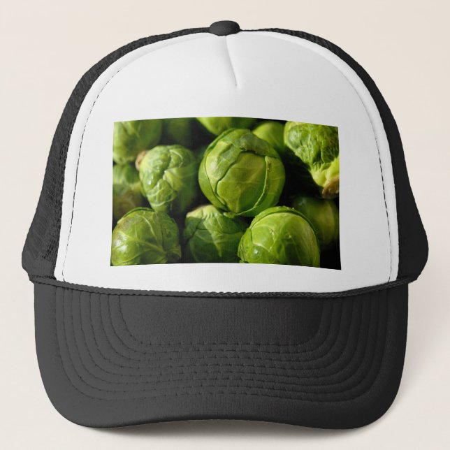Brussel Sprouts Truckerkappe (Vorderseite)