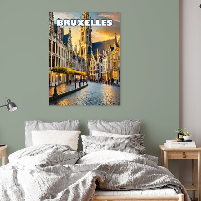 Brüssel, Stadt der Gegensätze und Reize Poster (Von Creator hochgeladen)