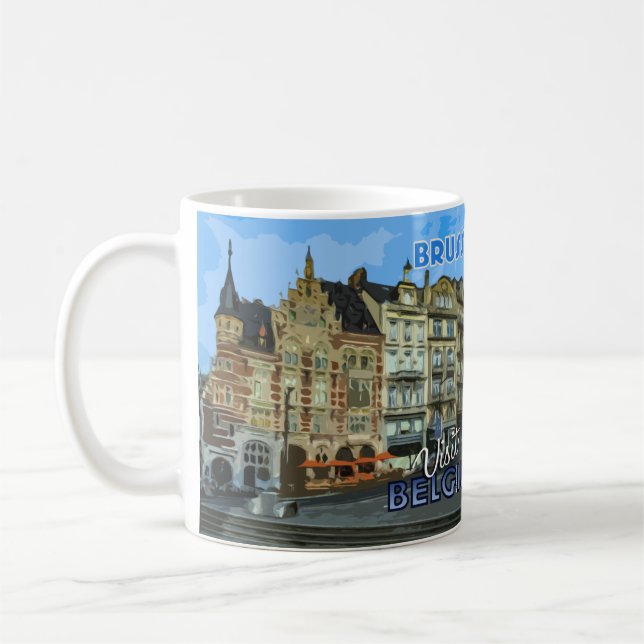 Brüssel Tasse von Serie Visit... (Links)