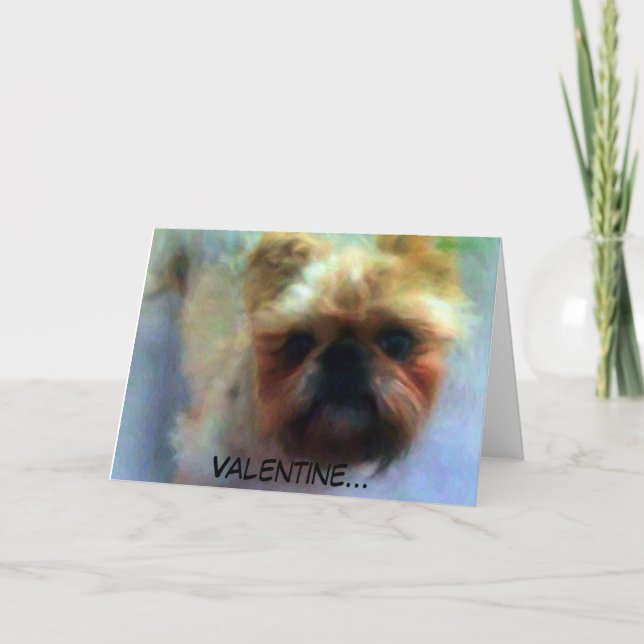 Brüssel-Valentinsgruß Feiertagskarte (Vorderseite)