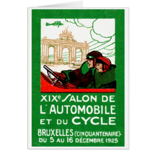 Brüsselautomobilausstellung 1925