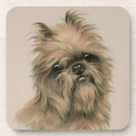 Brüsseler Griffon Getränkeuntersetzer