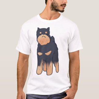 Brüsseler Griffon-Hund Magie T-Shirt