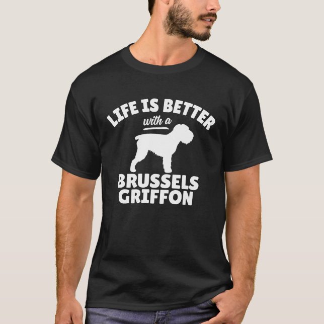Brussels Griffon  1 T-Shirt (Vorderseite)
