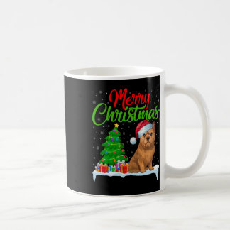 Brussels Griffon Dog Christmas Tree Lights Xmas Do Kaffeetasse