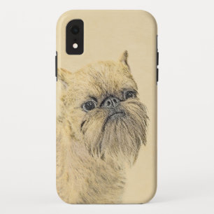 Brussels Griffon Painting - Niedliche Hundekunst Case-Mate iPhone Hülle