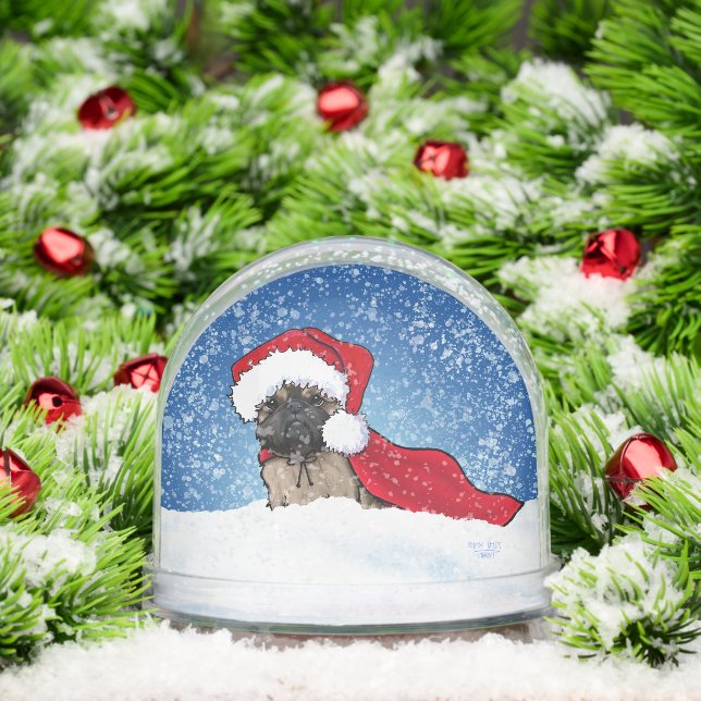 Brussels Griffon Schneekugeln (Weihnachten)