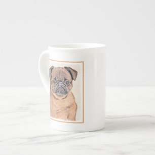 Brussels Griffon Smooth Painting Original Dog Art Prozellantasse