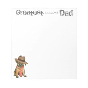 Brussels Griffon Vater Notepad Notizblock