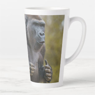 Brust Beating Gorilla Trinket Tray Milchtasse