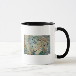 Brust des Königs und des Höflings von Tikal Tasse