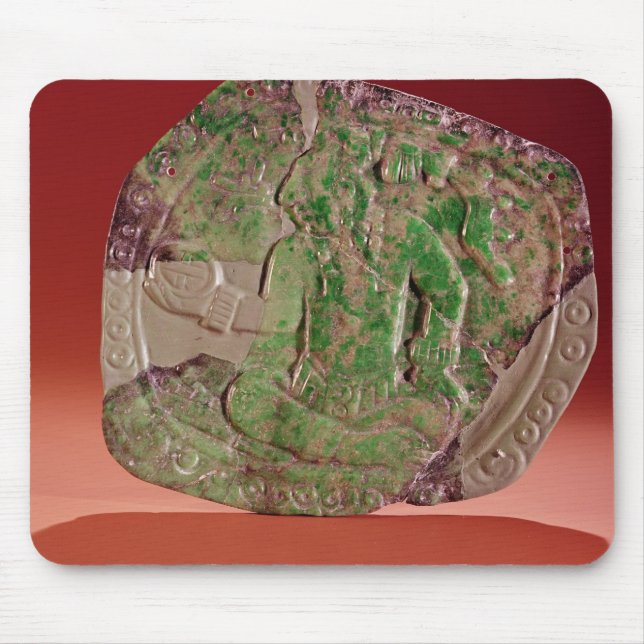 Brust eines Königs von Tikal Standort, Guatemala Mousepad (Vorne)