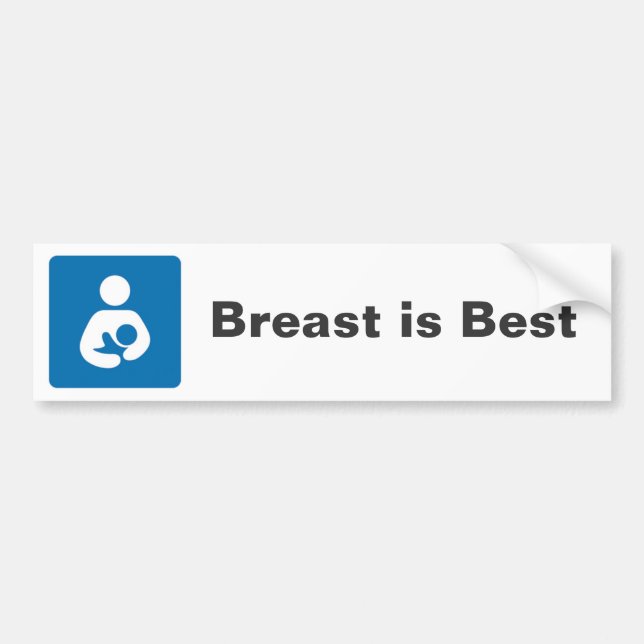 Brust ist am besten autoaufkleber (Vorne)